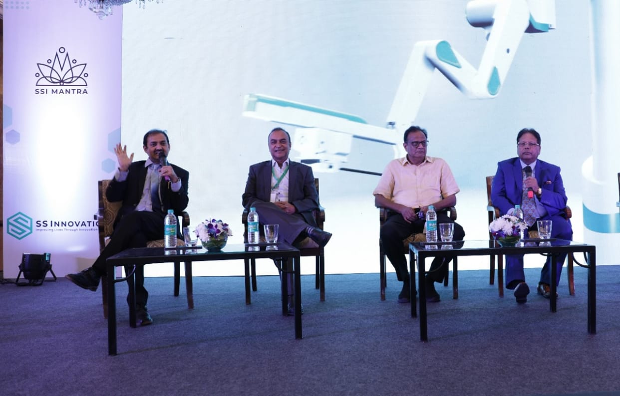 Rajiv Gandhi Cancer Institute and Research Center installed SSI Mantra, a first of its kind Made-in-India Surgical Robotic System