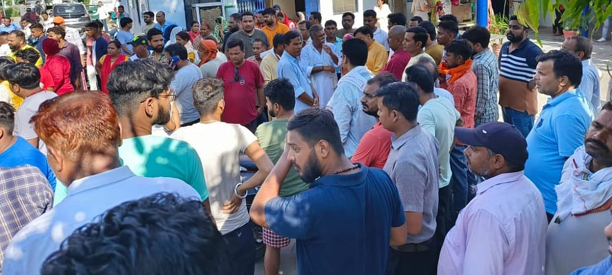 BJYM worker killed in road accident, partner injured