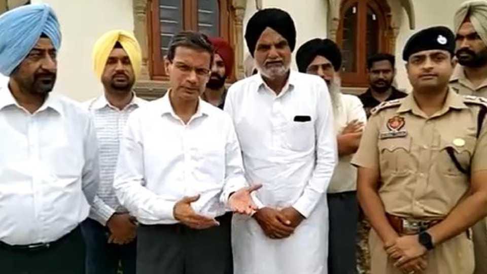 DGP Gaurav Yadav reached Sidhu Musewala's house