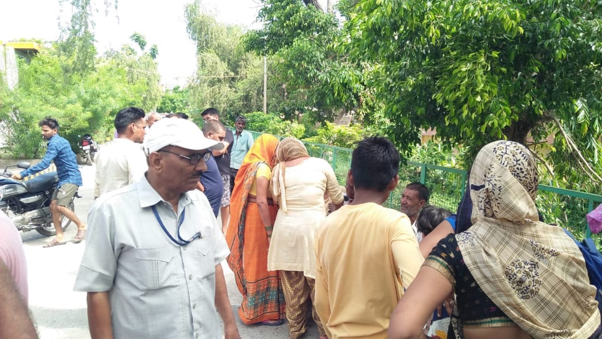 Rampur Road Accident Pickup hit the bike in Rampur district of Uttar Pradesh