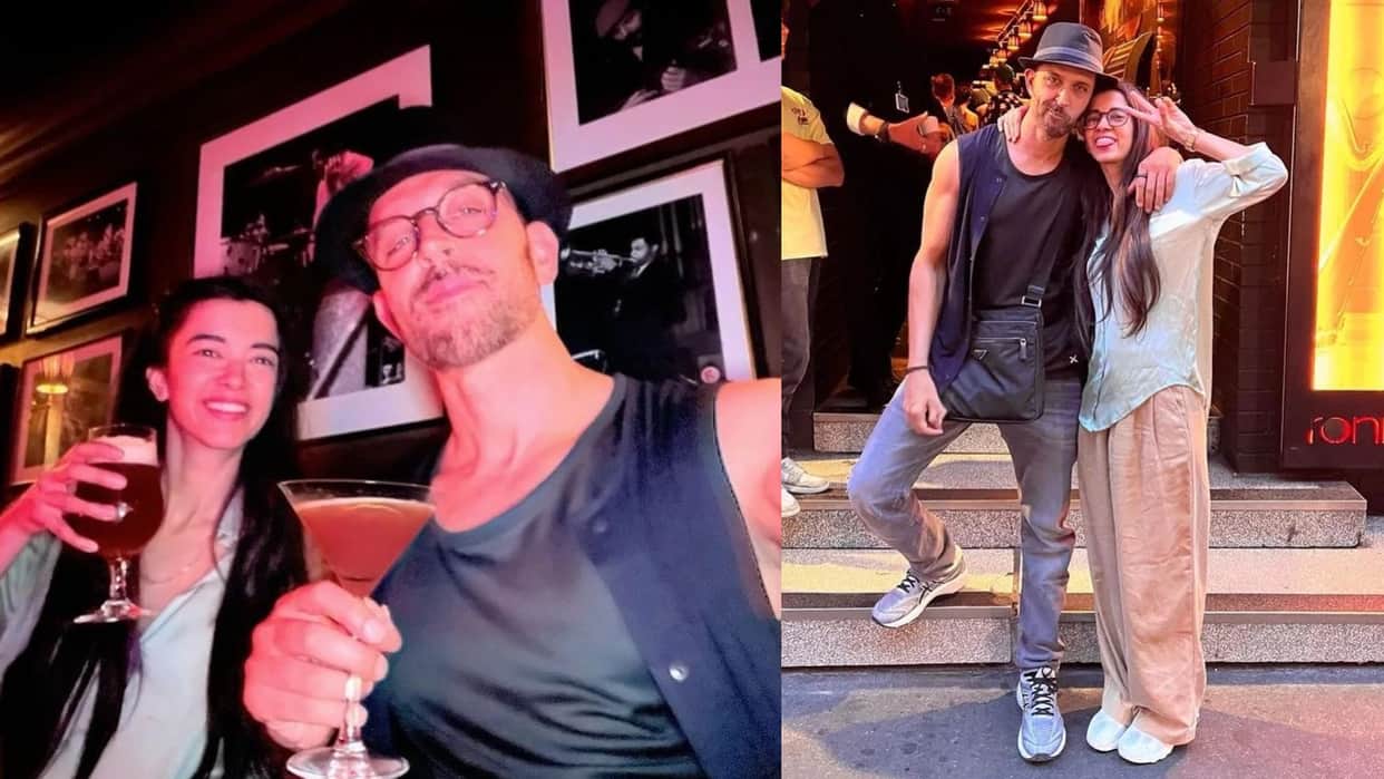 hrithik roshan spend quality time rumored girlfriend saba azad see viral pics