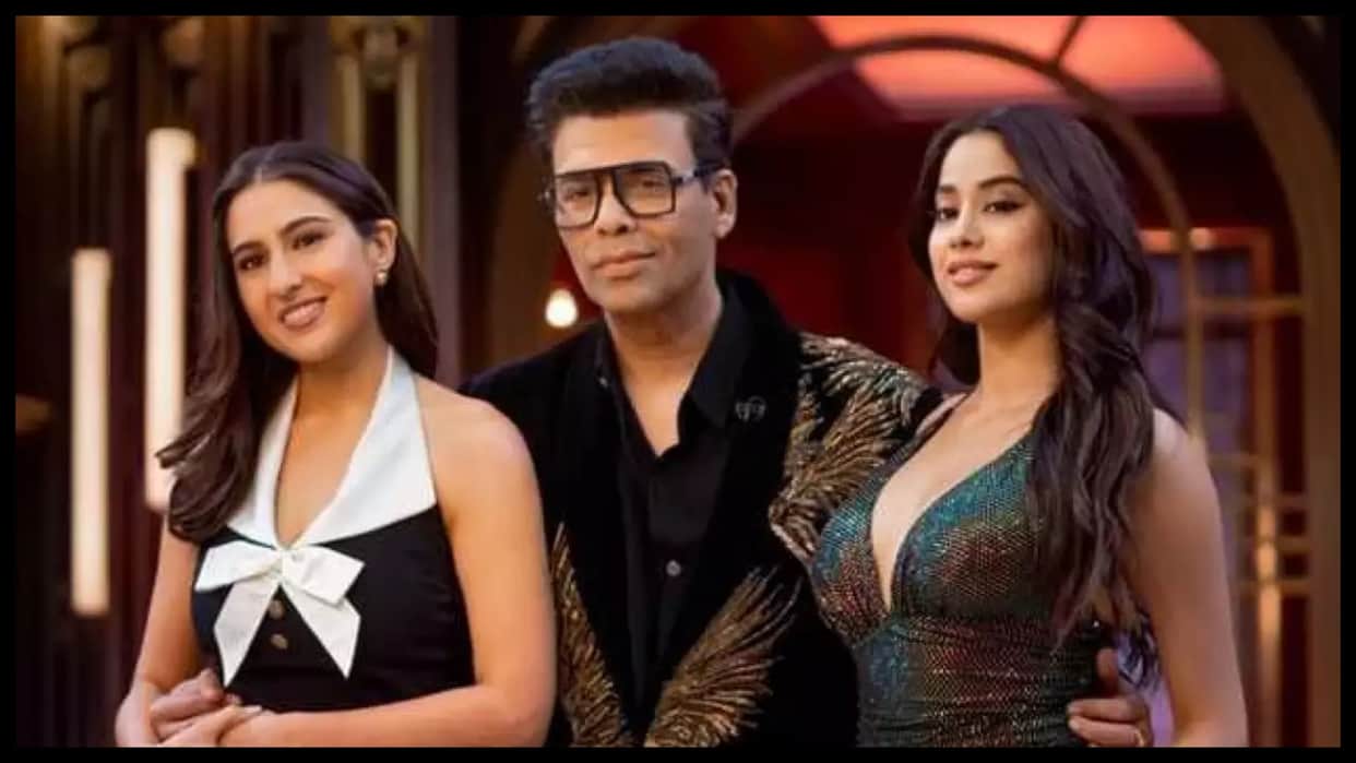 Koffee With Karan 7: Janhvi Kapoor opened about her relationship with arjun Kapoor and Anshula after the death Of Sridevi
