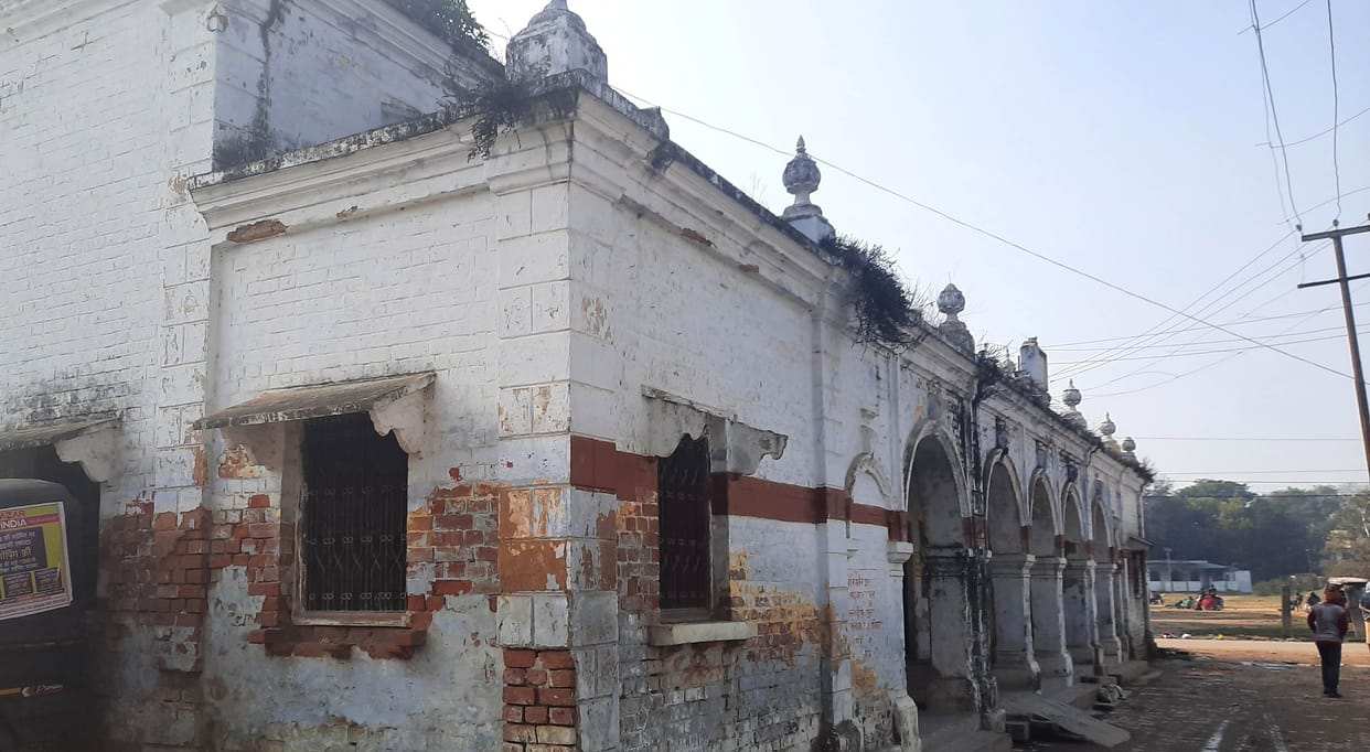 The reason for the accident being a dilapidated school building