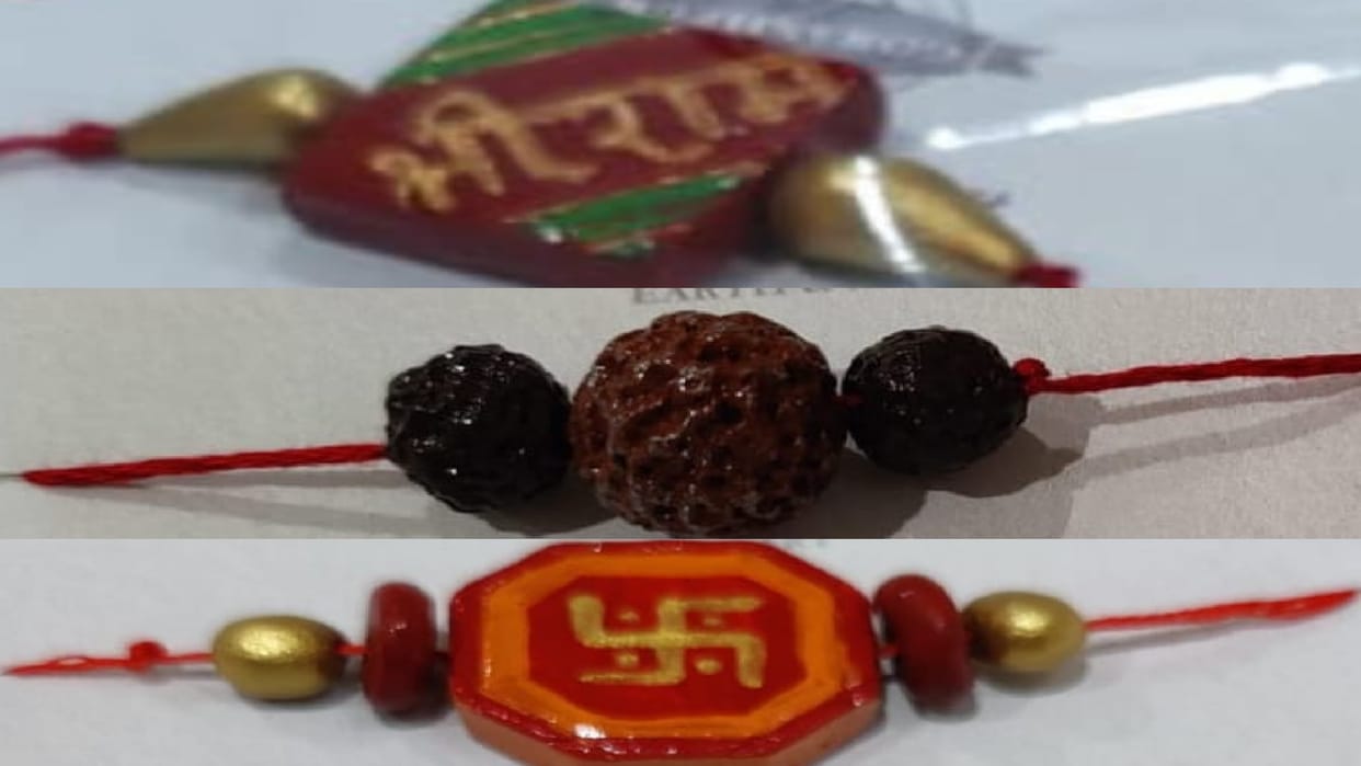 Terracotta rakhis will make Raksha bandhan special