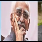 हामिद अंसारी और वकील आदिश अग्रवाल
