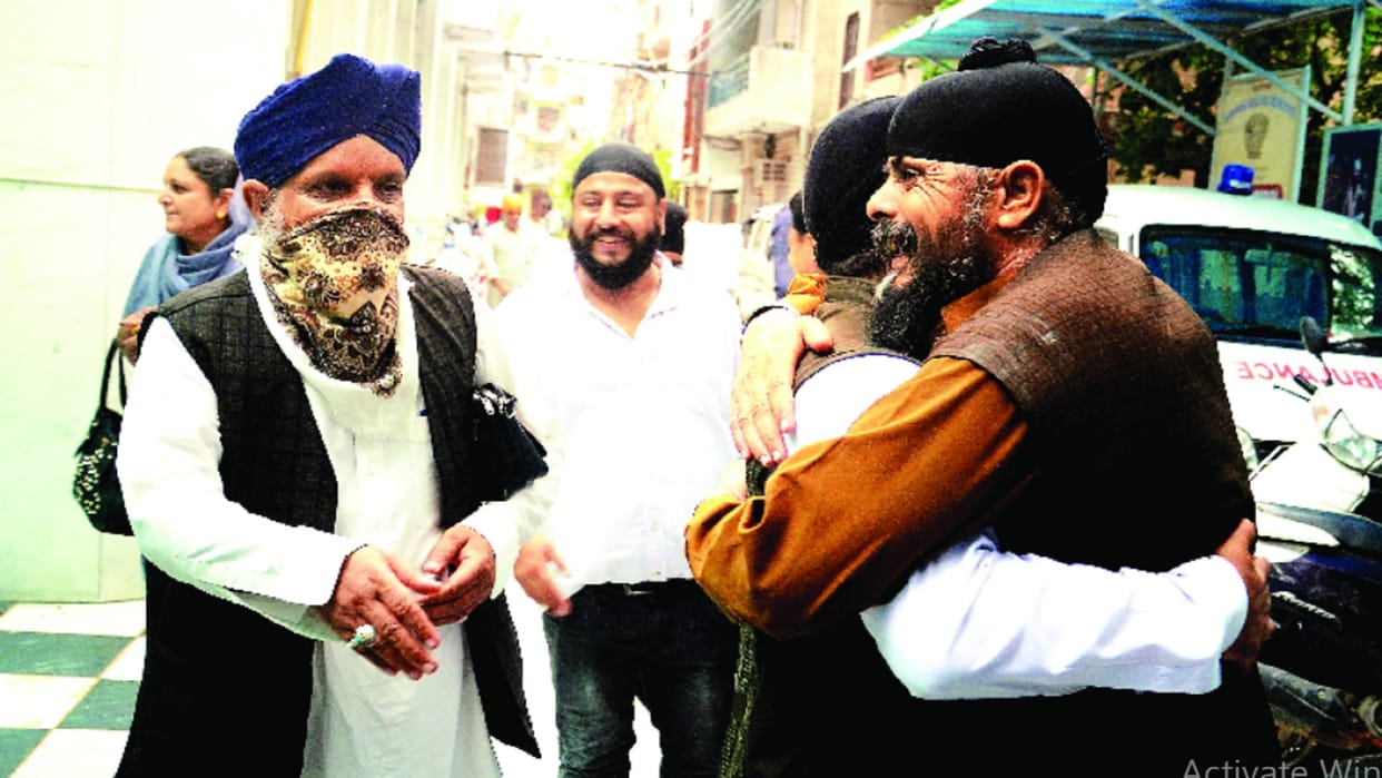 A batch of Sikhs reached Delhi from Kabul, eyes wet on meeting loved ones