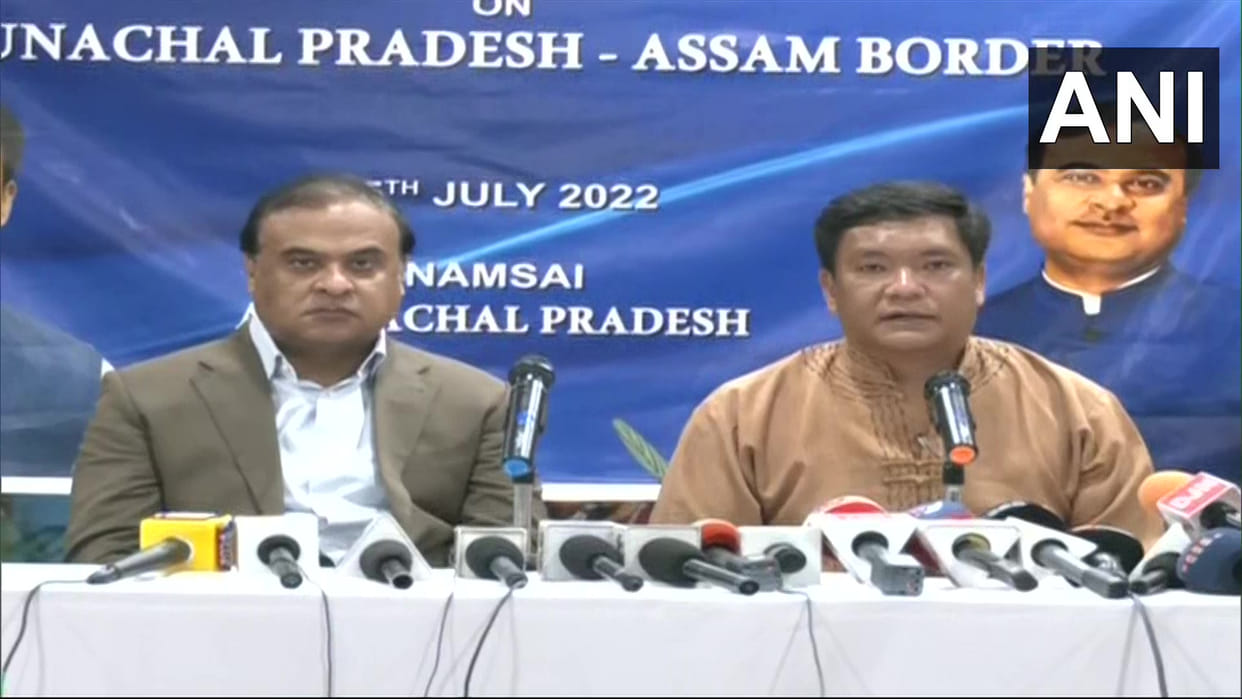 Assam Arunachal ministers meet to discuss border issues today latest news in hindi