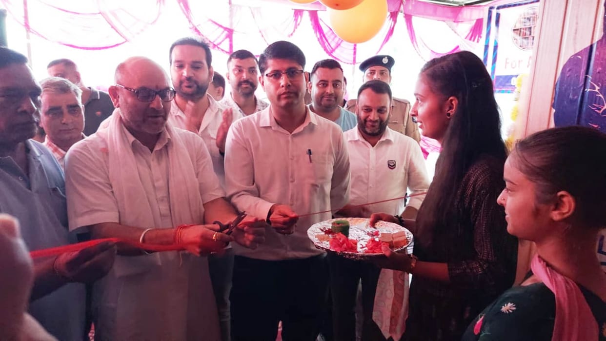 Gagret got gift of Swami Vivekananda Memorial Library