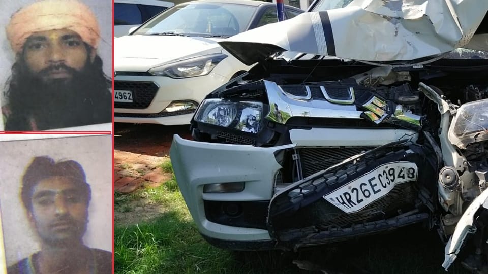 Two Relatives died in accident at panipat