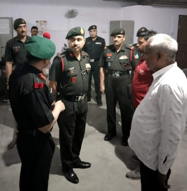 Brigadier explained the benefits of NCC to the cadets
