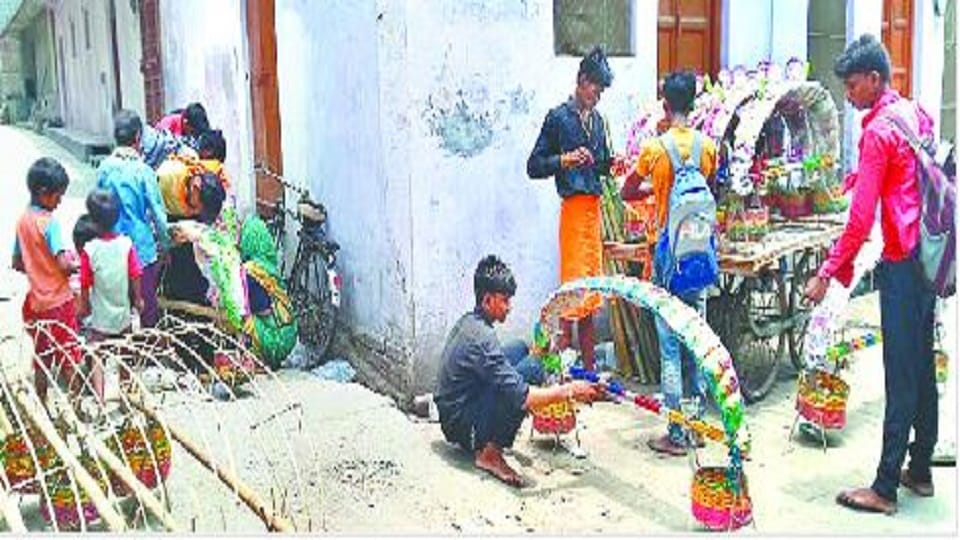 Kanwar yatra 2022 mela start in Soronji Kasganj