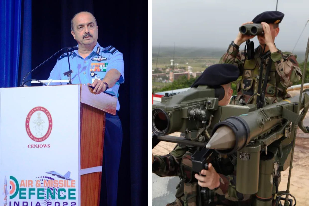 Air Chief Marshal says ongoing conflict in Ukraine has brought into focus the effectiveness of man portable air defence systems