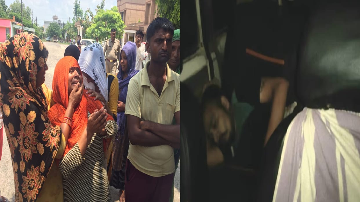 Encounter in Baghpat, the victim father said that my son killed in a fake encounter by police