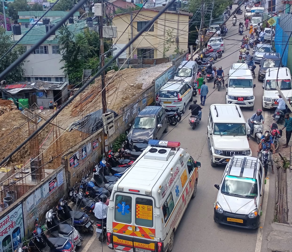 Traffic Jam in Pithoragarh