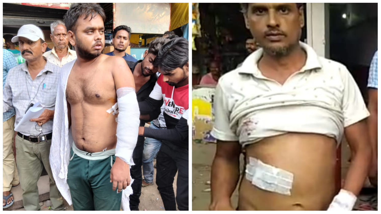 Prayagraj: Bombing on model wine shop, two youths got shrapnel