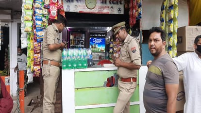 Prayagraj: Bombing on model wine shop, two youths got shrapnel