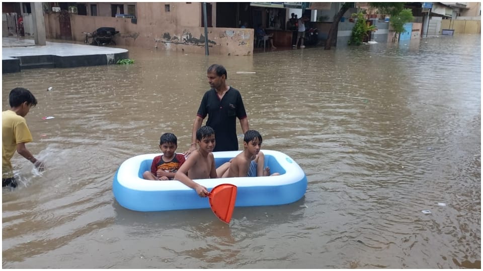 10 inches rain in 24 hours Sriganganagar alert in 22 districts of Rajasthan