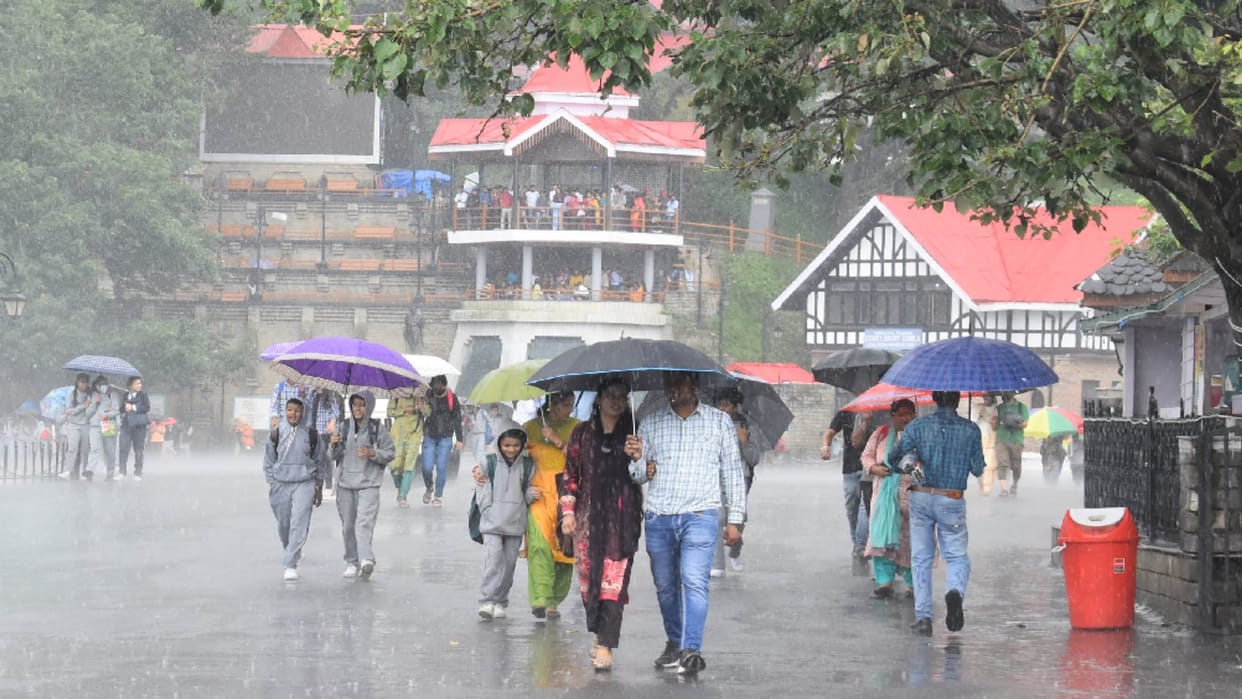 Orange alert of heavy rain in six districts of Uttarakhand