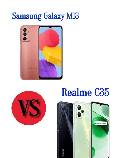 Samsung Galaxy M13 vs Realme C35