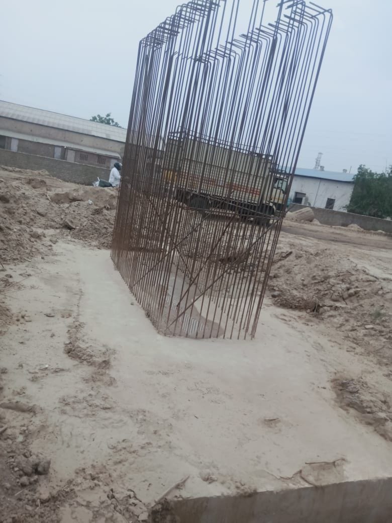 The work of shifting the line of STP of HSVP, which is becoming a hindrance in Satrod ROB, started