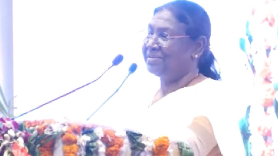 President Election: NDA's presidential candidate Draupadi Murmu said - Grand welcome happened for the first time in my life, I will never forget