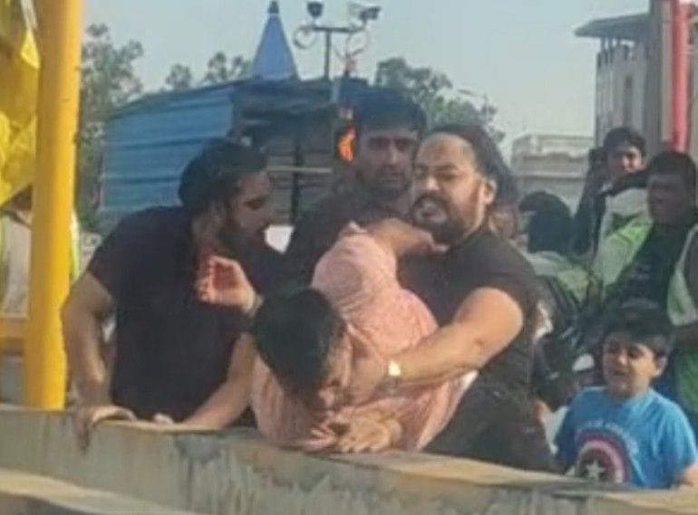 Video of beating on Bhigan toll goes viral on social media