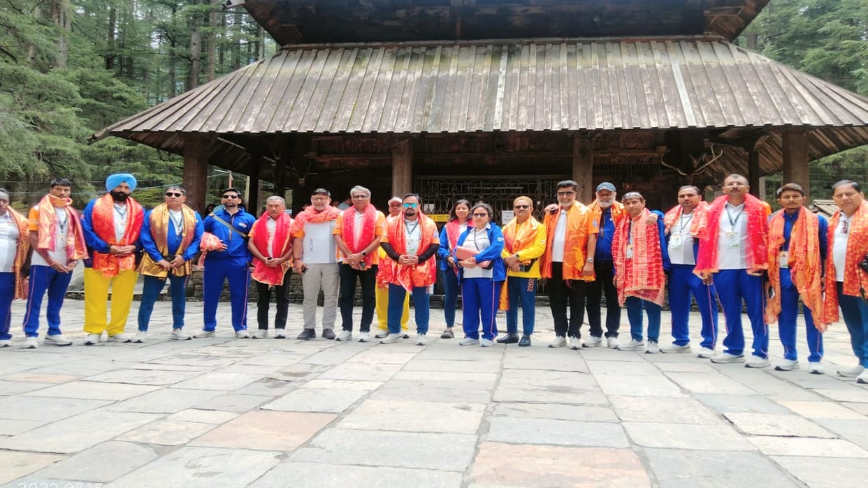 World peace rally from Ahmedabad reached Manali