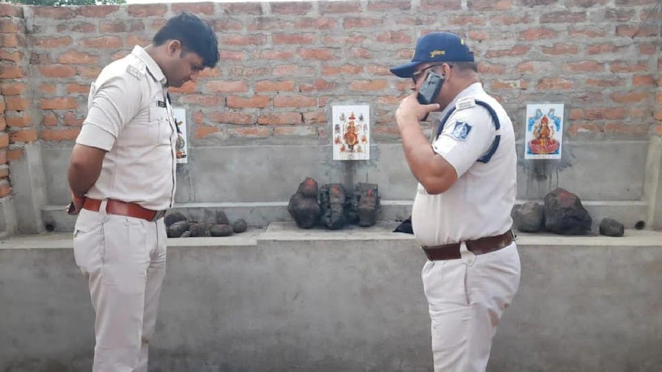 Madhya Pradesh: Human sacrifice in Rewa, after fulfilling the vow of having a son, the father killed the young man by taking him to the temple.