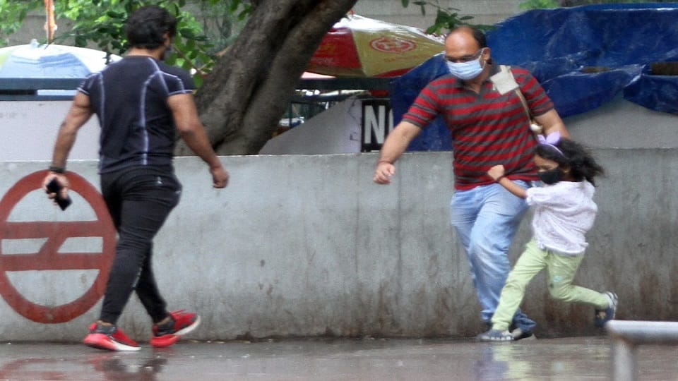 delhi weather report Relief from rain in Delhi IMD also predicted rain in some areas on Sunday