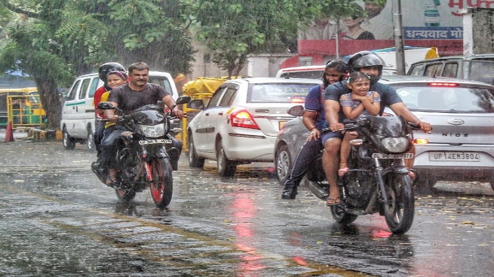weather change from next week in delhi chances of rain for three days