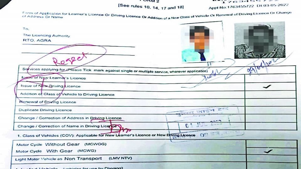 Divyang got driving license in Agra