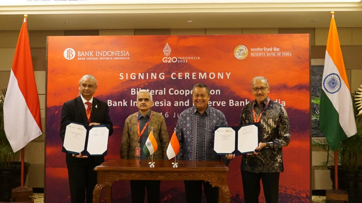G-20 India and Indonesia agree on coordination of payment systems