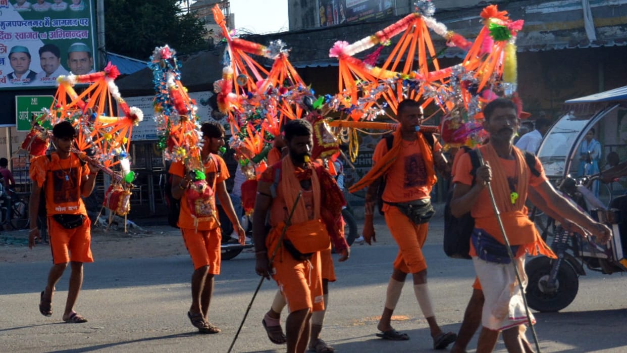 Kanwar Yatra 2022:  Kanwariya dies due to vehicle collision in Haridwar, Uttarakhand news