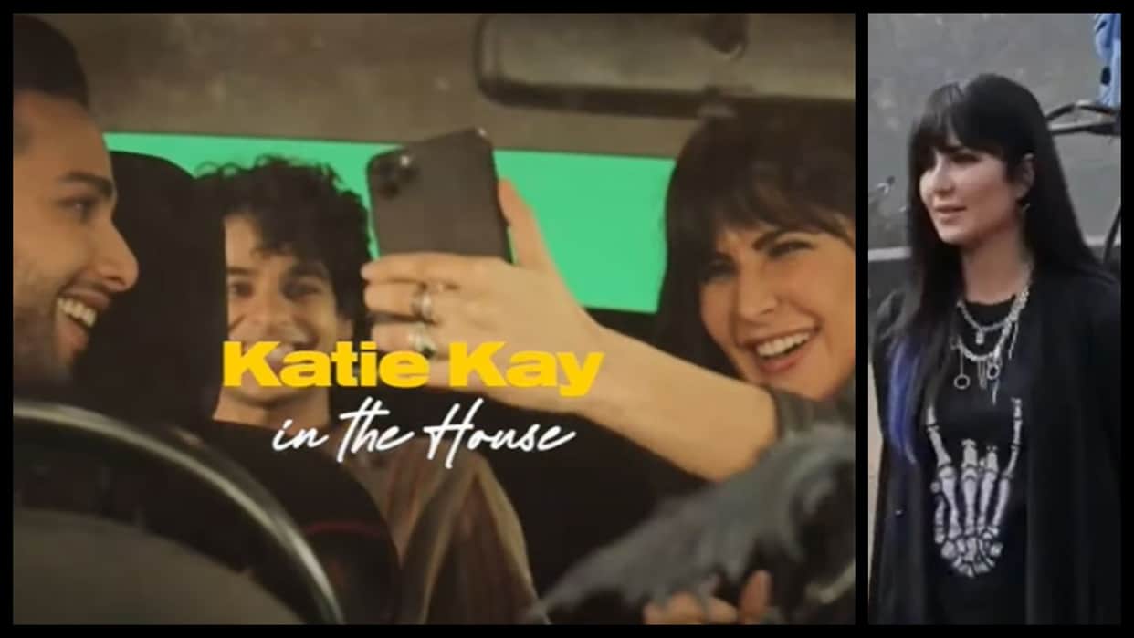 Katrina Kaif: phone Bhoot actress new video getting viral on internet with ishaan khatter and Siddhanth Chaturvedi on her birthday