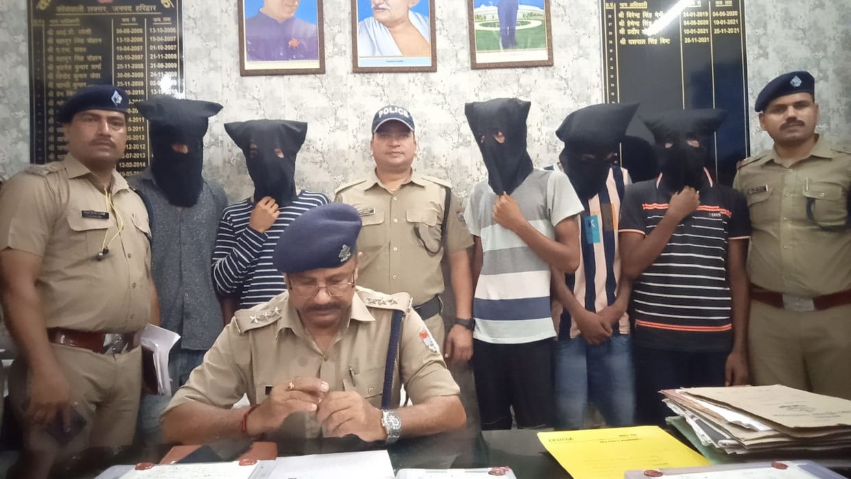 Five miscreants caught in robbery from mining businessman
