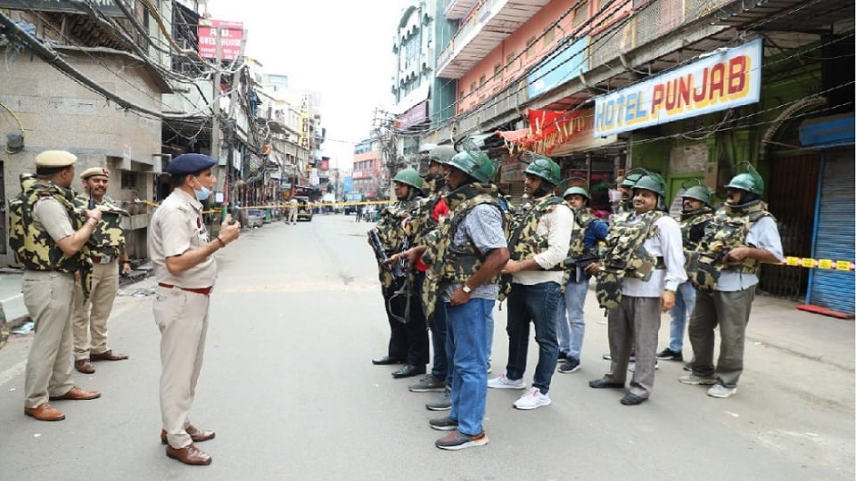 Delhi Security agencies allerted as they got information about the terrorist attack later found it mock drill