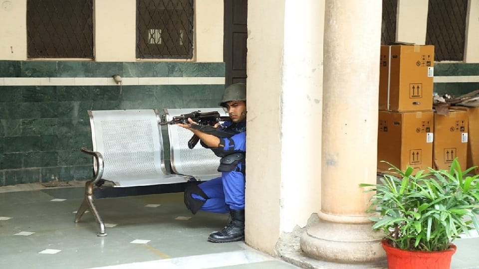 Delhi Security agencies allerted as they got information about the terrorist attack later found it mock drill