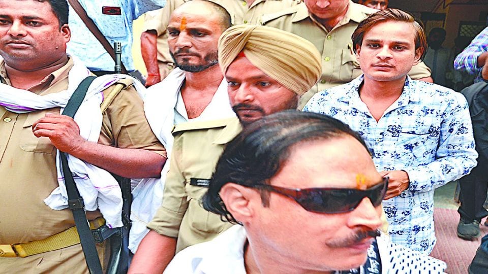 Court sentenced five convicts of Tole Baba murder case to life imprisonment in mathura