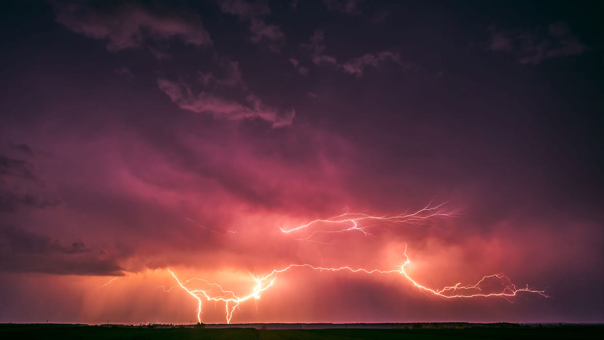 Lalitpur weather Woman dies due to lightning Shiva temple also damaged