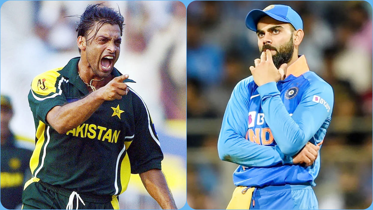 Shoaib Akhtar Virat Kohli: Shoaib Akhtar supported Virat Kohli, said - Kohli did not score 70 international centuries in the aunts courtyard or playing candy crush