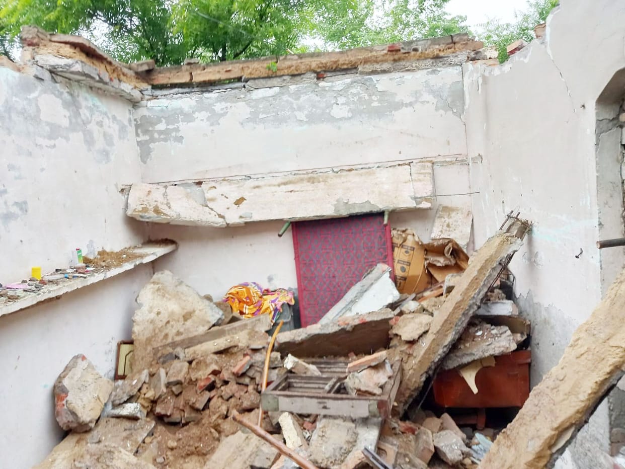 Indradev remained gracious for the third day, 10.33 mm of rain