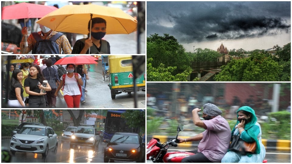 delhi weather forecast possibility of rain in delhi for the next five days