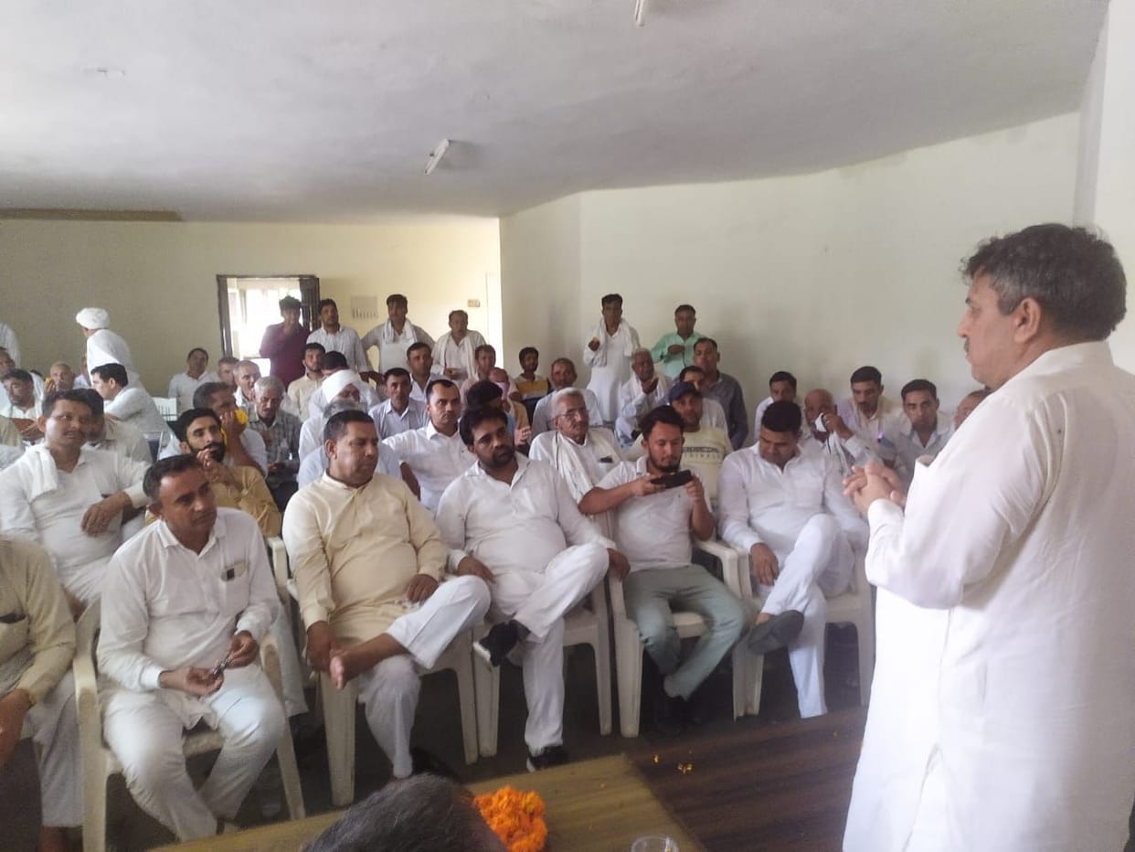 Motivated the newly appointed office bearers to work for the strength of the organization