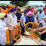 निर्मल सिंह काहलों का अंतिम संस्कार।