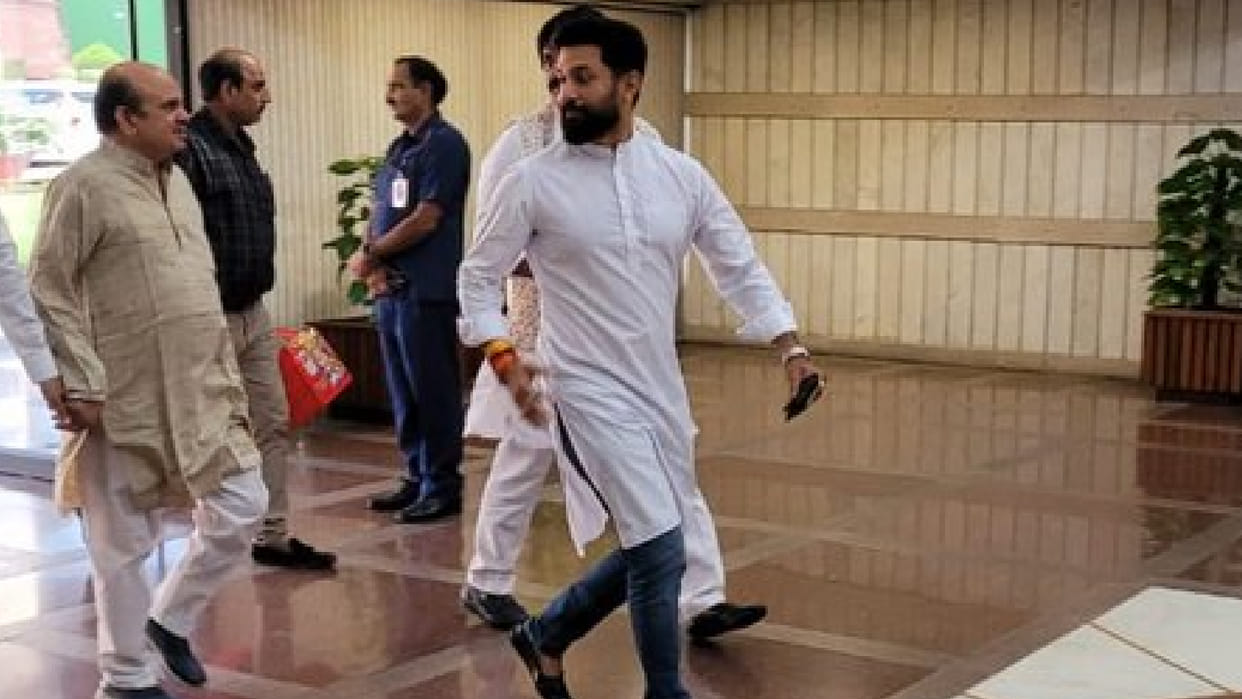 Chirag Paswan attends NDA meet on presidential poll Latest News Update