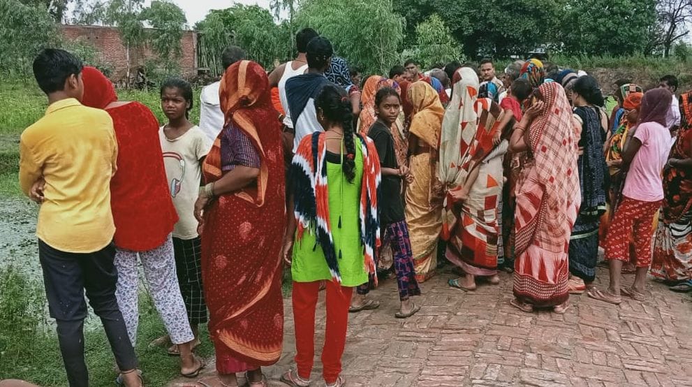 Hardoi, Dead body of missing farmer found in pond