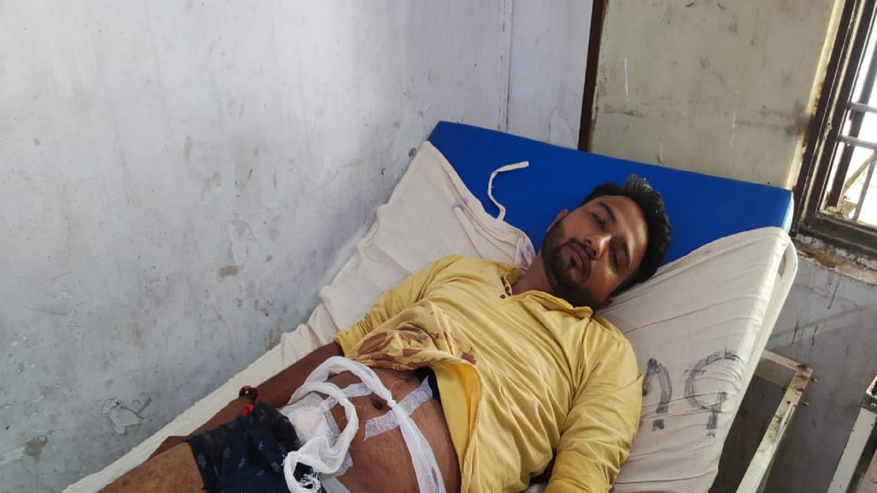 man shot in political enimity condition critical