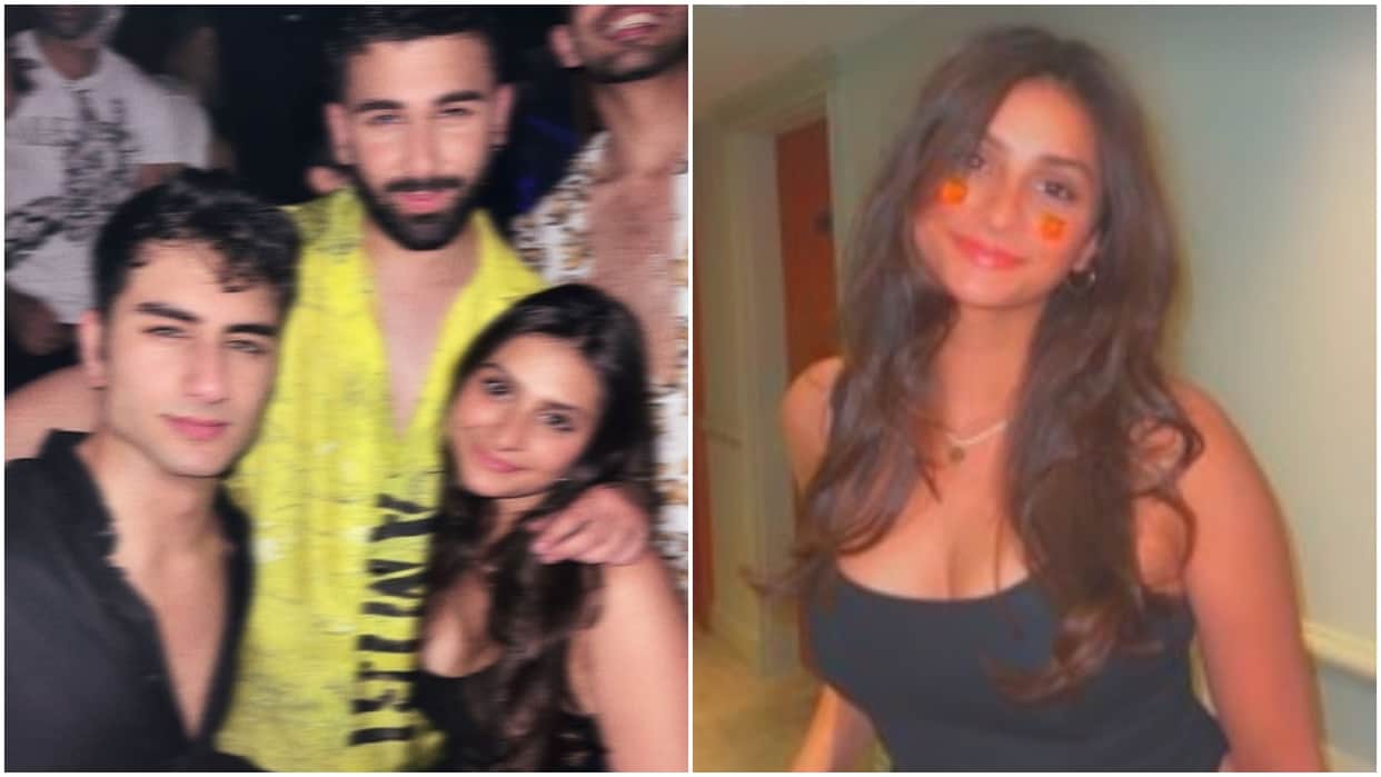 Ibrahim Ali Khan Partying With Arjun Rampal Daughter Mahikaa Rampal after Palak Tiwari, Photos goes viral on social media