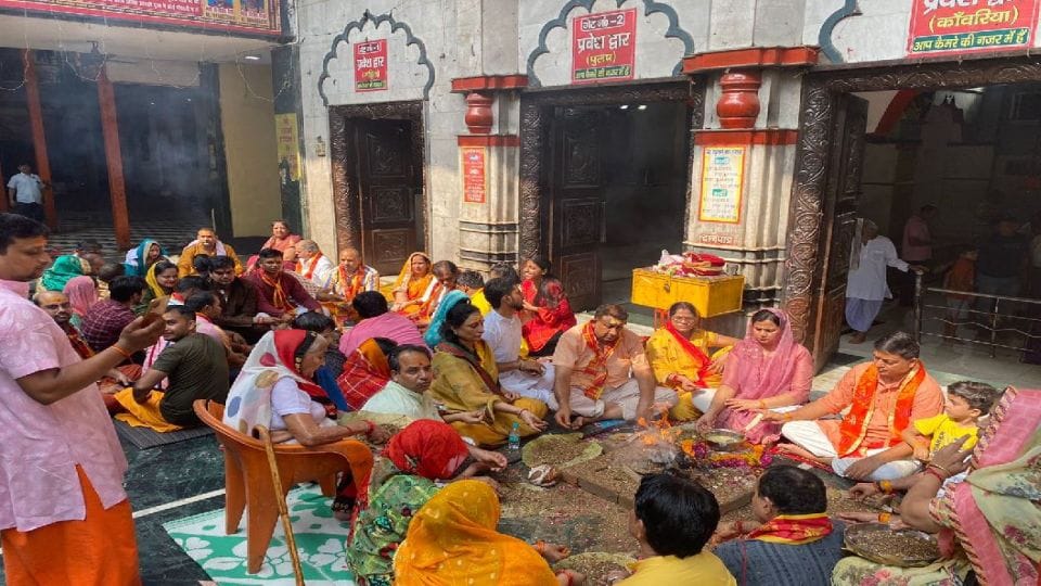 Sawan Somwar 2022 Rajeshwar Mahadev temple mela starts devotees will gather on Shiv Temples in Agra