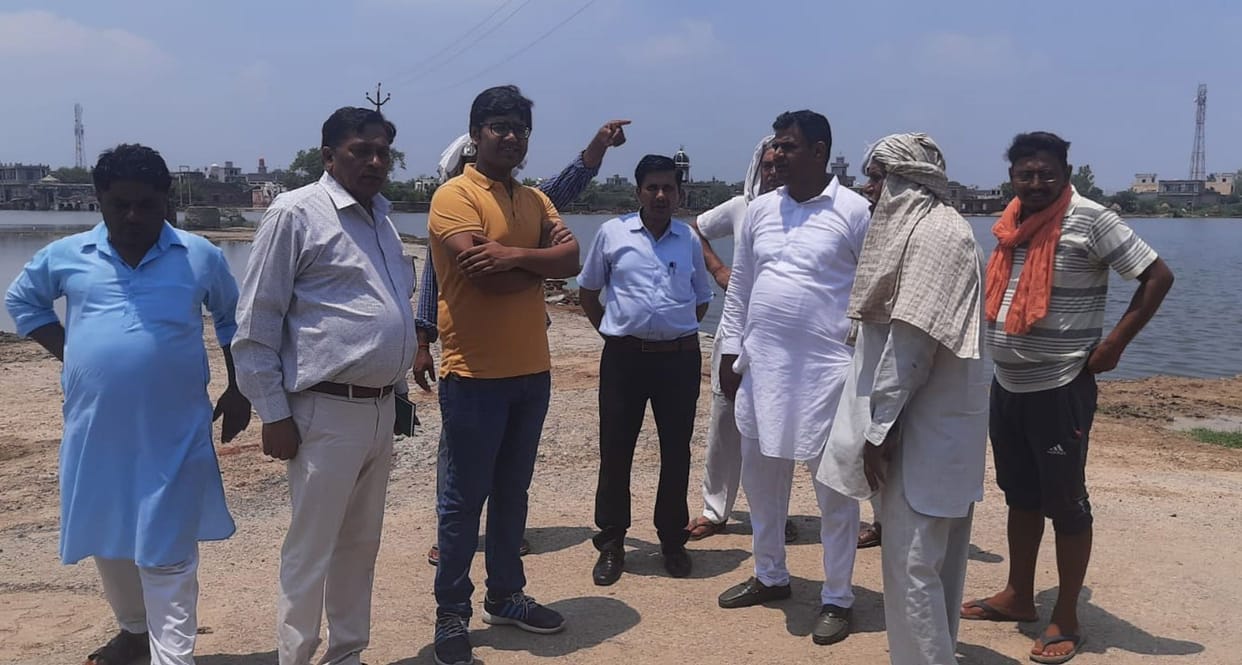 Waterlogging in Kharal will get relief, SDM gave instructions for water drainage